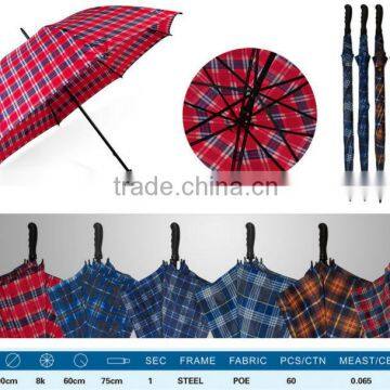 2014 Good-sell Cheap Market manual open Straight Umbrella wholesale china umbrella