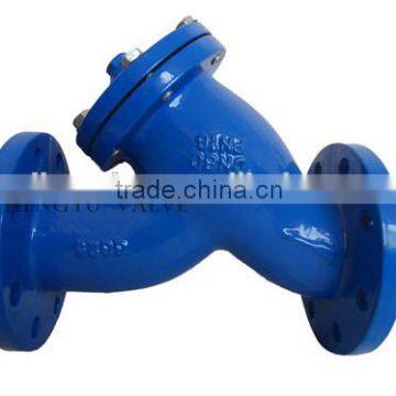 flange end DN50-DN1400 ductile iron y strainer