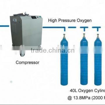 Oxygen flling with hose connector/ oxygen filling cylinder