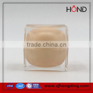 wholesale acrylic jar gold 30ml 50ml jar/skin care packaging/cream plastic containers