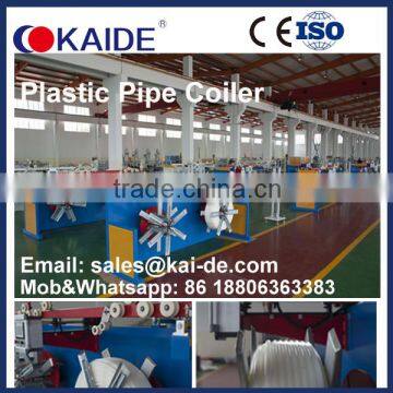 China Plastic Poly HDPE PE-RT PERT PE Hose Winding Equipment For Sale