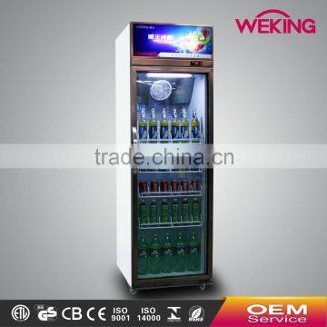 WEKING SC-600 (600L) Aluminum Alloy Showcase with Light Canopy