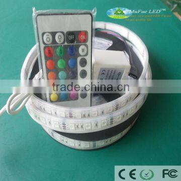 12v 10mm fpcb 60leds 5050 rgb waterproof LED strip light by mufue