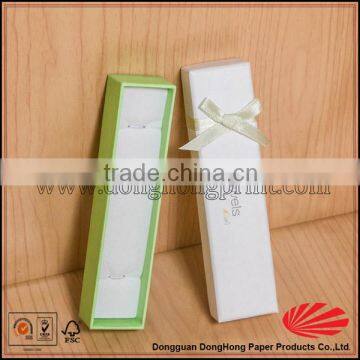 Mini style bowknot gift paper jewelry packaging box for custom order