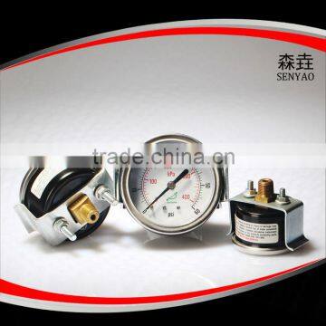 63mm Dry Pressure gauge with U clamp