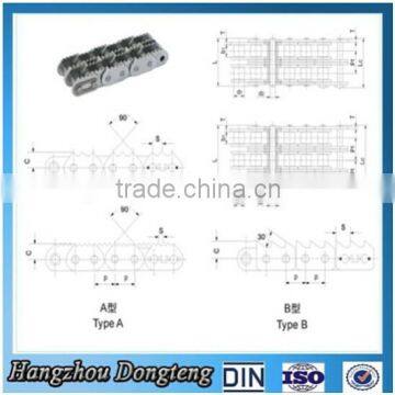 carbon steel popular Low price All kinds of Toothed chain (Type A OR B) conveyor for industry Supply DIN/ISO Chain made in china