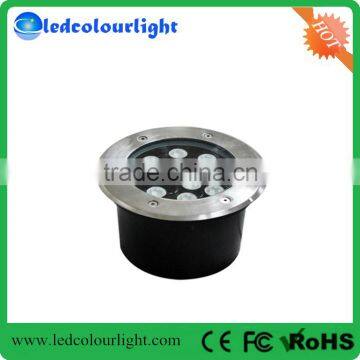 China supplier IP68 outdoor DMX led inground light flat body underground light