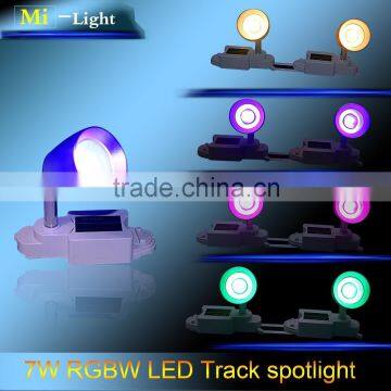 high quality ce rohs approved aluminum rgbw 7w wifi led track lighting