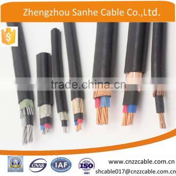Cable Concentrico 3X6+6 AWG Xlpe/Pvc Cable Concentrico Para Acometida Tsec Plano 2X8(B)+8 Awg 600V Pe/Pvc Cdsa photo-2