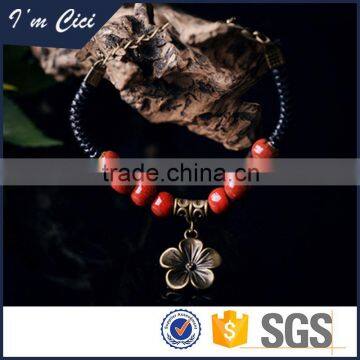 Chinese traditional ceramic jewelry beads fashion bracelet