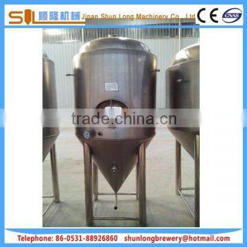 7bbl double layer beer fermentation tanks with maitreya plate cooling jacket fermenters