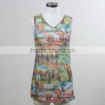 F5S15197 Tank Top Woman Summer 2016 China Manufacturer