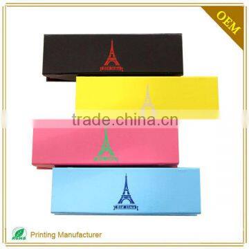 2016 Customized Color Cardboard Pencil Box With Compartments Supplier