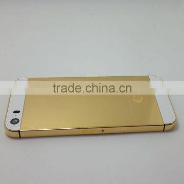 for Apple Iphone 6 6p Six Generations Back Cover Middle Frame After 24K Gold Plated Diamond Shell Custom Color photo-3