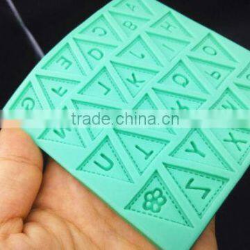Silicone Letter Mold Candy Making Alphabet Fondant Molds photo-4