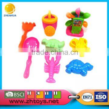 Plastic beach water wheel combination model toy (8pcs)