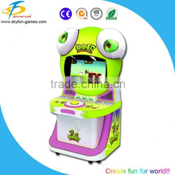 New arrival indoor coin operated carnival games Zombie running gift game machine