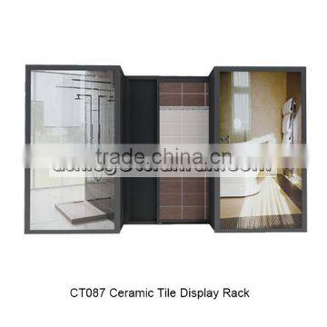 tsianfan bathroom tile display stand for showroom/ceramic tile display stand CT087