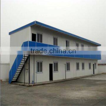 light steel structure two layers prefabricated modular house