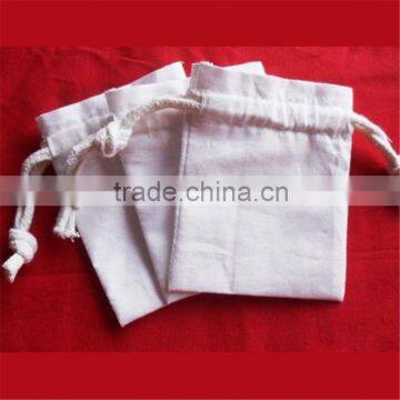 Small Muslin Custom Drawstring Bags