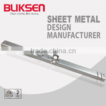 Stainless steel chrome plated fitting fluorescent tube shape bracket