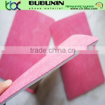 Jinjiang shoe material manufacturer supply non-woven fiber insole board with EVA foam for shoe insoles