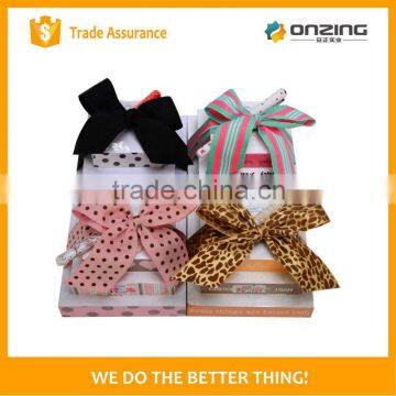 Onzing well-sold memo pad with silk ribbon