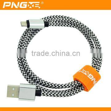 PNGXE Hot Sale High Quality Nylon Braided Usb Charger Cable for Iphone 5 Data Cable photo-5