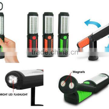 Ningbo JELO Sales Promotion Super Bright 36+5LED Work Light 36LED +1W LED Outdoor Lamp With Folding Hook Magnet photo-4