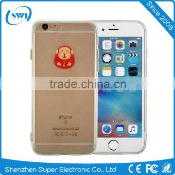 Ultra Slim 1.0mm Crystal Clear TPU Case for iPhone 6/6s, Mobile Phone Accessories Back Cover Case for iPhone 7