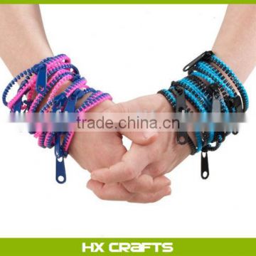 2013 Most Popular zipper bandz zipper bracelets