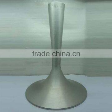 Aluminum Alloy Polish Customized Die Casting Aluminum Table Base photo-2