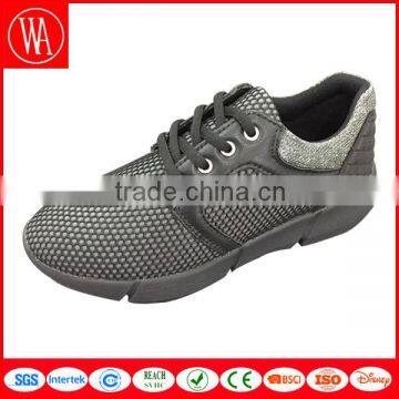 Custom lace up mesh casual shoes for men