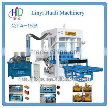 QT4-15B automatic hydraform machine for make bricks