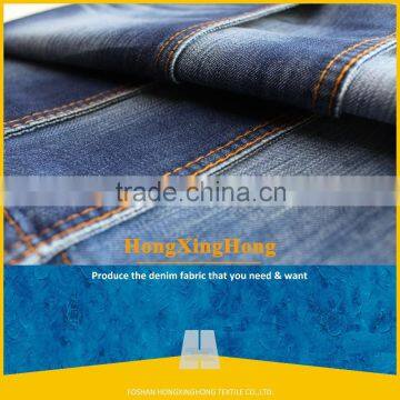 NO.666 Blue colored cotton denim shirts fabric to turkey