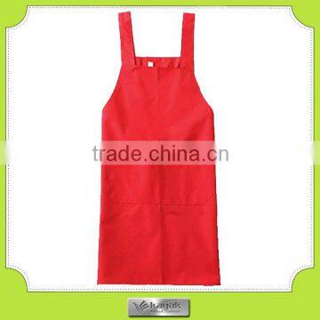 factory directory cheap red blank customized pvc apron