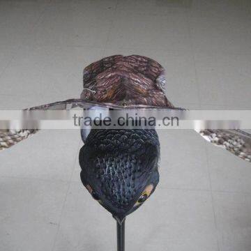 PE Plastic Flying Plastic Owl For Hunting