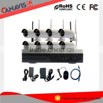 ShenZhen Manufacturer cctv product home cctv security system 8ch 1.3 megapixel high defination outdoor wireless camera kit