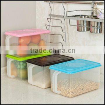 small pp plastic storage box with lids and handle for food,custom pp plastic storage box with lids and handle supplier in china