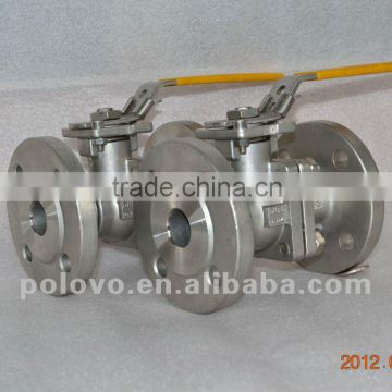 Small ball float valve ball valve