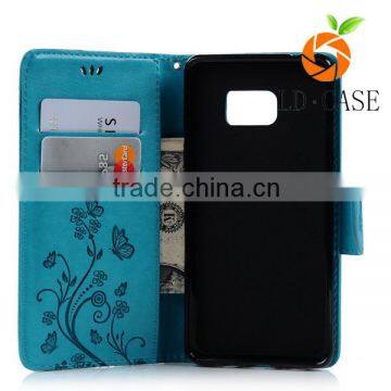 For Samsung Galaxy Note 7 printed pattern Leather Case TPU Cover Flip Shell case