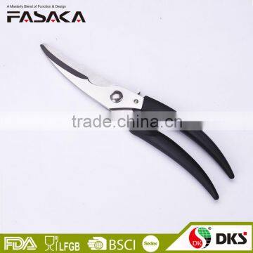 SK13159 -2016 Special design 9."full stainless steel kitchen poultry shears comfortable use in your ktichen