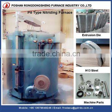 380v pit type electric nitriding furnace for aluminum extruion H13 dies