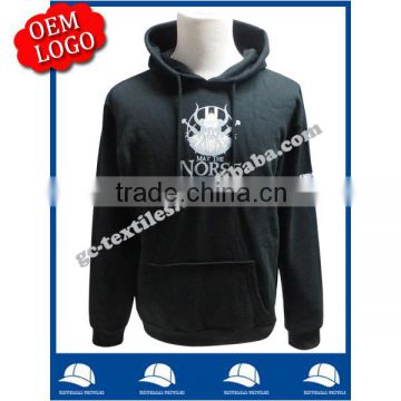 Customized Printed Fleece Hoodies/ Sweatshirts/ Hooded Sweater with emb on left arm