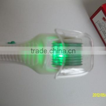 Skincare,beauty vibarting derma roller power line LED Light Microneedle Derma Roller