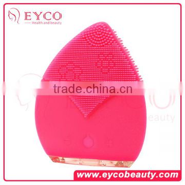 EYCO BEAUTY vibration silicone beauty facial brush face cleansing brush