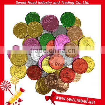 Colorful Coin Chocolate in Bulk