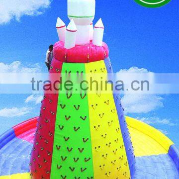 2016 most popular Colorful Inflatable Rock Climbing Wall Best Sellers