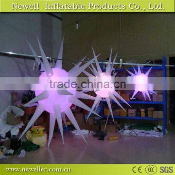 Hot Selling Giant Inflatable Star With Good Quality For Hotel Decoration photo-6