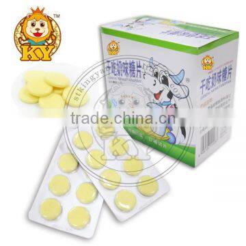 Hot Selling In Middle East Market Dry Hard Milk Candy Tablet